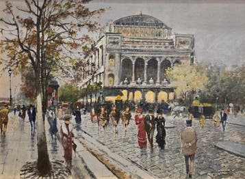 Francesco Tammaro (1939) - La place du chatelet - Parigi