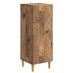 vidaXL Dressoir Oud hout 33 x 34,5 x 90 cm Bewerkt hout, Verzenden, Nieuw, Overige houtsoorten, Minder dan 50 cm