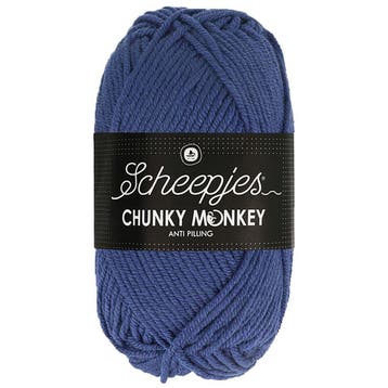 Scheepjes Chunky Monkey - 1825 midnight - Acryl Garen, Ophalen of Verzenden, Nieuw
