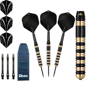 Mission – Onza Black Gold Brass M3 - 23 gram (Dart Pijlen), Sport en Fitness, Darts, Ophalen of Verzenden, Nieuw, Pijlen