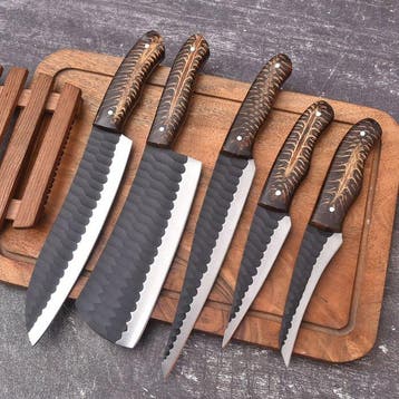 Keukenmes - Chefs knife - hars<br>Hoge kwaliteit staal met