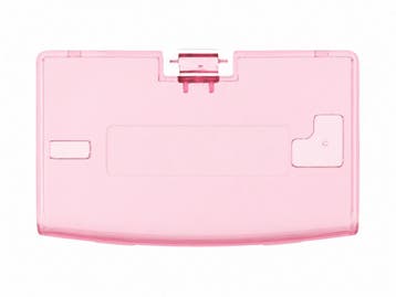 Game Boy Advance Battery Cover - Transparent Pink, Spelcomputers en Games, Spelcomputers | Nintendo Game Boy, Ophalen of Verzenden