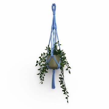 Plantenhanger Funky - Kies kleur en lengte - Katoen -, Ophalen of Verzenden, Nieuw