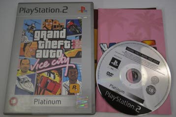 Grand Theft Auto Vice City - Platinum (PS2 PAL), Verzenden, Zo goed als nieuw