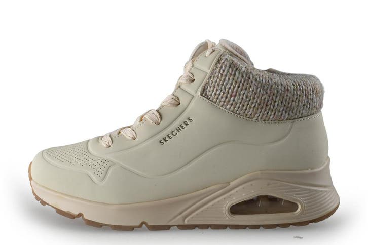 Skechers Veterboots in maat 38 Wit, Kleding | Dames, Schoenen, Wit, Zo goed als nieuw, Overige typen, Verzenden