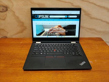 Lenovo Thinkpad X390 Yoga | i5 8265u | 8gb DDR4 | 250gb SSD, Qwerty, 8 GB, 13 inch, Minder dan 2 Ghz