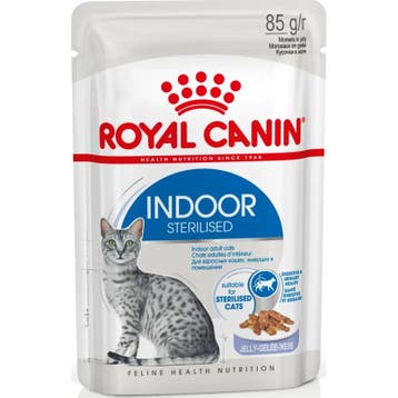 48x Royal Canin Indoor Jelly Kattenvoer Nat 85 gr, Dieren en Toebehoren, Verzenden, Kat