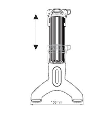 Scanstrut Rokk Mini - Universele Tablet Houder, Watersport en Boten, Accessoires en Onderhoud, Ophalen of Verzenden, Nieuw
