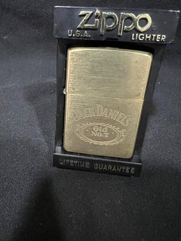 Zippo - Zonder minimumprijs - Aansteker - Messing, Verzamelen, Rookartikelen, Aanstekers en Luciferdoosjes, Nieuw