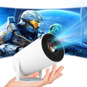 Smart LED Projector WiFi 6 | B-keuze | 34% Korting, Audio, Tv en Foto, Beamers, HD (720), LED, Ophalen of Verzenden, Zo goed als nieuw