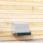 vidaXL Kippennestkast 2 compartimenten wandmontage, Verzenden, Nieuw