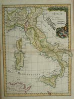 Italië - Sardinië, Sicilië; George Louis le Rouge - LItaly, Nieuw