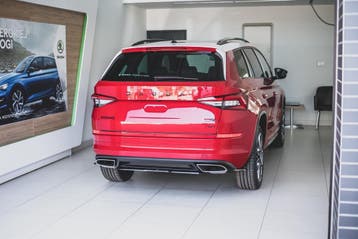 Maxton Diffuser Splitter Skoda Kodiaq RS Mk1 / Mk1 Facelift, Verzenden