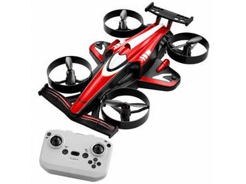 Veiling - 2-in-1 Race Auto Drone met Afstandsbediening RC, Nieuw