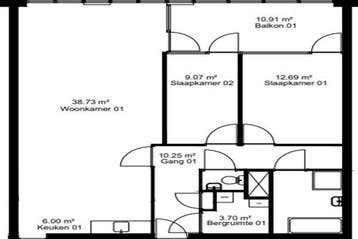 Appartement Markt in Geleen, Huizen en Kamers, Huizen te huur, Geleen, Via bemiddelaar, Limburg, Appartement