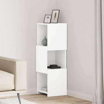 vidaXL Hoekkast 30,5x30x95cm Bewerkt hout, Verzenden, Nieuw