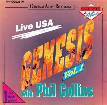 cd - Genesis - ith Phil Collins â Live USA Vol.1, Verzenden, Zo goed als nieuw