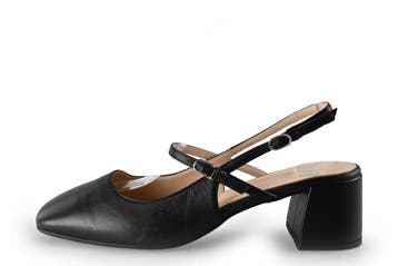 Manfield Slingbacks in maat 42 Zwart, Kleding | Dames, Verzenden, Zwart, Zo goed als nieuw, Manfield