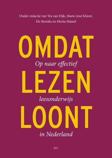 9789493209824 Omdat lezen loont | Tweedehands, Boeken, Schoolboeken, Verzenden, Zo goed als nieuw, Yra van Dijk
