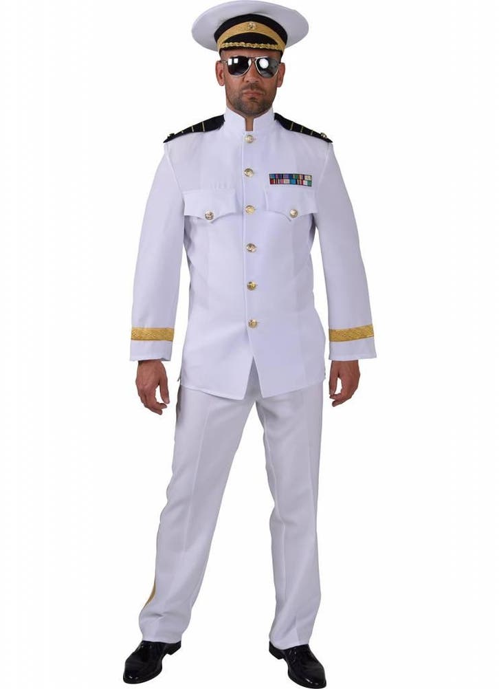 Kapteins kostuum man elite, Kleding | Heren, Carnavalskleding en Feestkleding, Nieuw, Ophalen of Verzenden