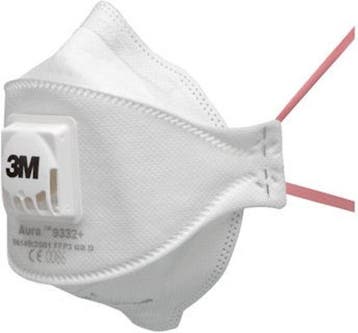 FFP3- stofmasker aura 9332+ - 10 stuks (Stofmaskers), Ophalen of Verzenden, Nieuw, Overige typen