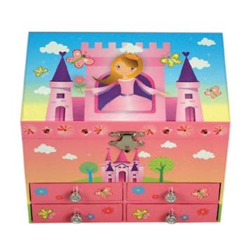 Juwelendoosje met prinses, Verzenden, Nieuw