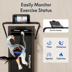 Loopband - Walking pad - Wandelband - 1-6 km/u - Zwart - WP0, Verzenden, Zo goed als nieuw