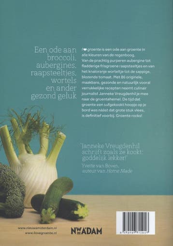 I love groente 9789046815946 Janneke Vreugdenhil, Verzenden, Gelezen, Janneke Vreugdenhil