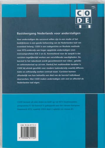 Code 2 9789006811124 T. Boers, Verzenden, Zo goed als nieuw, T. Boers