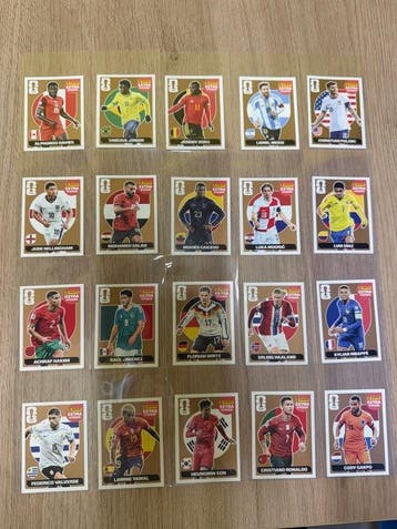 2026 Panini World Cup Stickers Lionel Messi, Jude, Nieuw