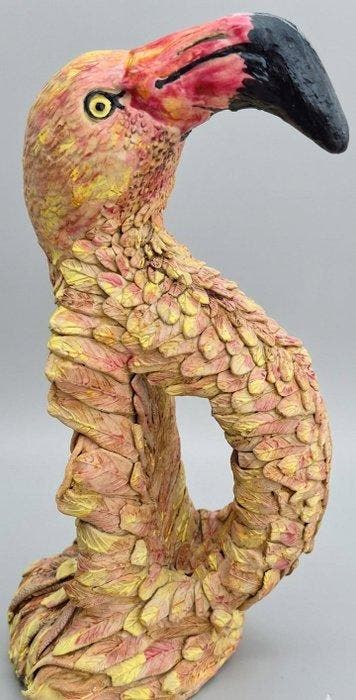 Eugenia Piacentini - Flamenco anfitrión - escultura