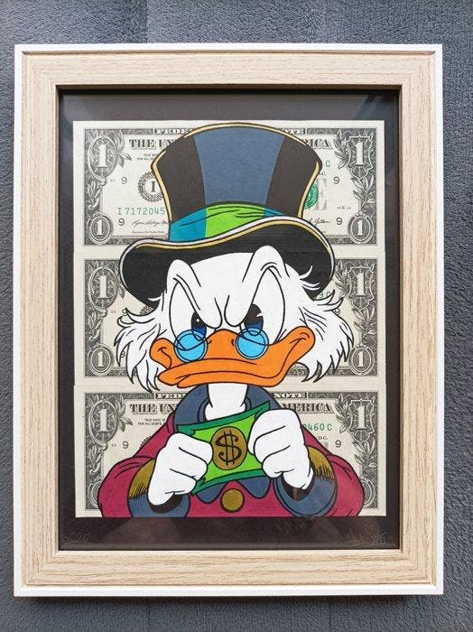 PSiKO - Mc Duck $ Power, Antiek en Kunst, Kunst | Designobjecten