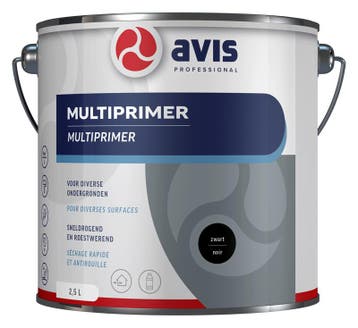Avis multiprimer 2,5 liter, zwart, Verzenden, Nieuw