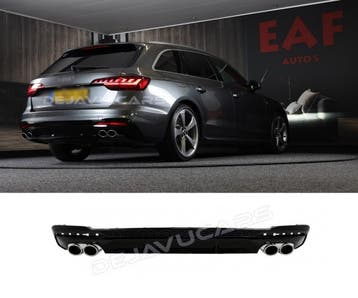 S4 Look Diffuser voor Audi A4 B9.5 S line Facelift, Ophalen of Verzenden