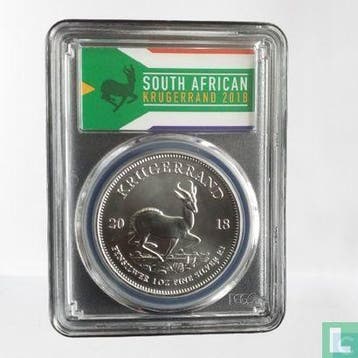 Zuid-Afrika 1 krugerrand 2018, Verzenden, Overige landen, Losse munt, Goud