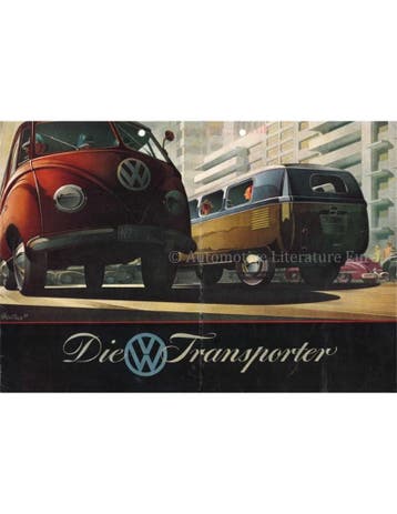 1952 VOLKSWAGEN TRANSPORTER BROCHURE DUITS, Nieuw, Volkswagen, Author