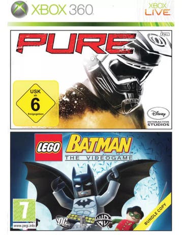 Xbox 360 Lego Batman & Pure Bundle (Geseald), Verzenden, Nieuw