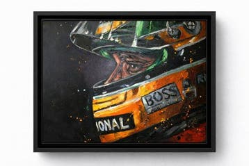 Fransman art - Aytron Senna da Silva the formula one
