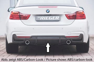 Rieger diffuser | geschikt voor BMW 4-Serie F32 / F33 / F36, Verzenden, Nieuw, BMW
