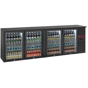 Barkoelkast | BOTTLES EVO | 620L | Zwart | +2°C/+8°C |, Verzenden, Nieuw in verpakking