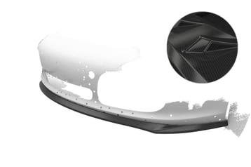 Cup spoilerlip met ABE voor Porsche 987 Boxster CSL597-C, Verzenden, Nieuw
