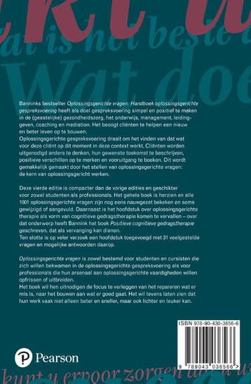 Oplossingsgerichte vragen 9789043036566 Fredrike Bannink, Verzenden, Zo goed als nieuw, Fredrike Bannink