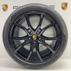 Porsche Cayenne E3 21 Exclusive Design Uni zwart met banden, Auto-onderdelen, Banden en Velgen, Ophalen, Gebruikt, Banden en Velgen