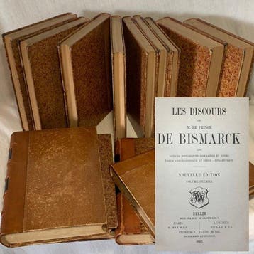 Prince de Bismarck - Les discours de M. le prince Bismarck -