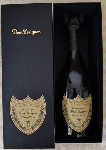 2015 Dom Pérignon - Champagne Brut - 1 Fles (0,75 liter), Nieuw