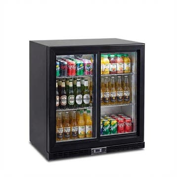 HCB Barkoeling - glazen schuifdeuren - 218 liter - 90 cm -, Verzenden, Nieuw in verpakking