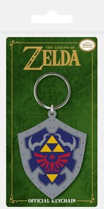 Legend of Zelda Sleutelhanger Hylian Shield 6 cm, Ophalen of Verzenden, Nieuw