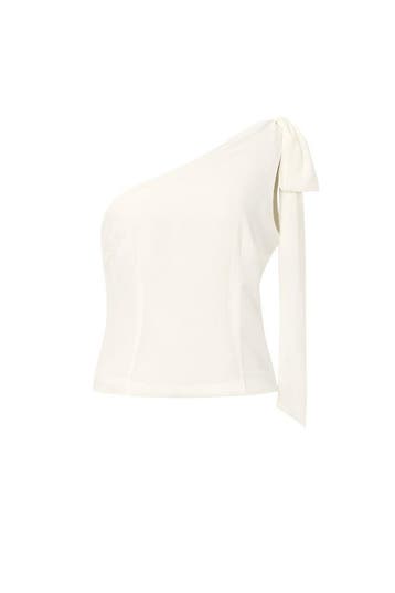 Elegant Mouwloze Top | Lente & Zomer | Blauw & Gebroken Wit, Verzenden, Nieuw