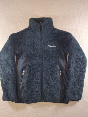 Columbia Fleece heren, maat XS Zwart, Columbia, Verzenden, Zwart, Zo goed als nieuw