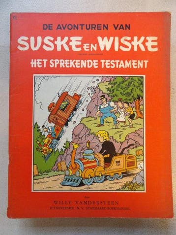 Suske en Wiske RV 32 - Rode reeks Vlaams - Het Sprekende, Nieuw